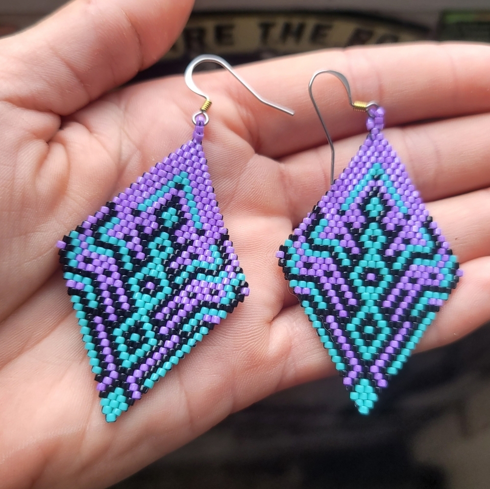 Beaded earrings